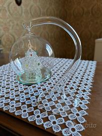 decorazione natalizia in vetro 