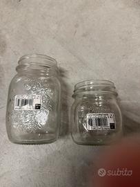 Boccacci barattoli contenitori vetro