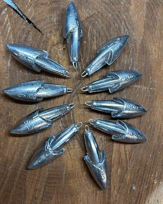Piombi da pesca surf casting Tommy 10 X 90gr