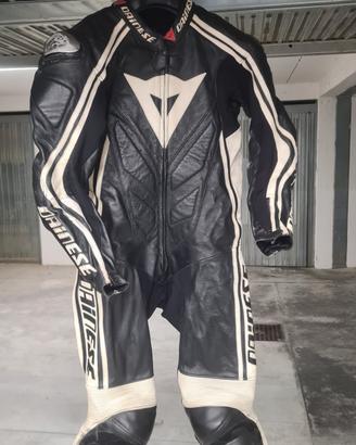 Tuta moto Dainese pelle TG 50