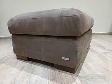 Pouf rettangolare in microfibra