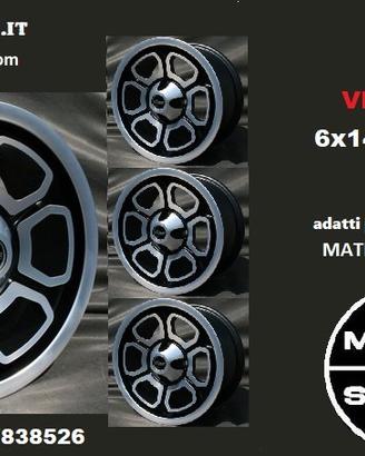 Cerchi vega 6x 14 4x98 et 23 MATRA bageera murena