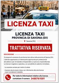 Licenza Taxi