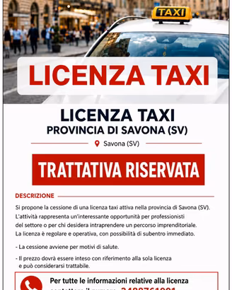 Licenza Taxi