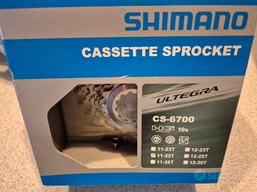 cassetta pignoni shimano ultegra 6700