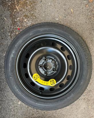 Ruotino di scorta 135/70 R16 5 fori et38