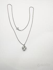 COLLANA oro18kt diamante