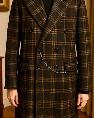 Cappotto doppiopetto da uomo