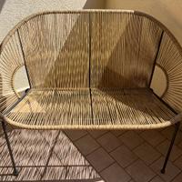 Divanetto da giardino 2 posti