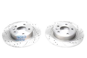 DISCHI FRENO FORATI E SCANALATI PER SAAB