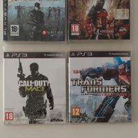 Lotto Giochi PS3 completi