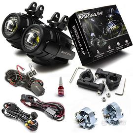 Fari moto SMARTBOMB R4F omologati TUV Germania 40w