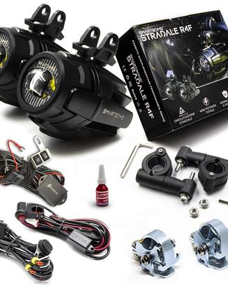 Fari moto SMARTBOMB R4F omologati TUV Germania 40w