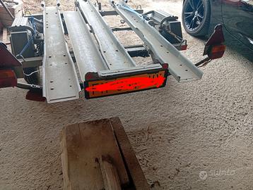 Carrello portamoto ellebi 