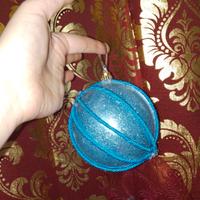 pallina di natale fatta a mano 