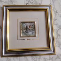 Quadro in argento 925%