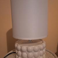 Lampada da comodino bianca