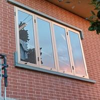 Serramenti in alluminio bronzati