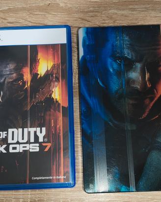 Call of duty black ops 7 ps5 + Steelbook 
