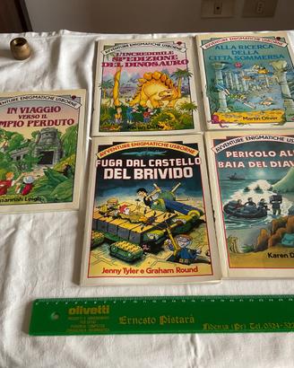 🟥Avventure enigmatiche Usborne anni 80/90 enigmi