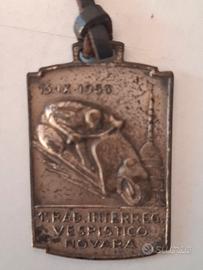 medaglia raduno Vespa Novara 1953