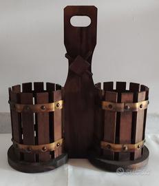 FIORIERA IN LEGNO  VASO PORTA FIORI