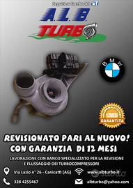 TURBINA TURBO BMW 2.0 D 49335-00600 REVISIONATO 1