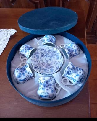 Set 6 tazzine Beta Fine Porcelain con scatola