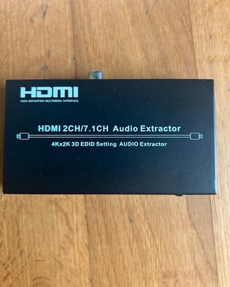 4k Estrattore Audio HDMI