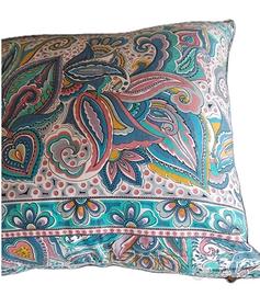 Cuscino Decorativo 40x40 Motivo Paisley Etnico-