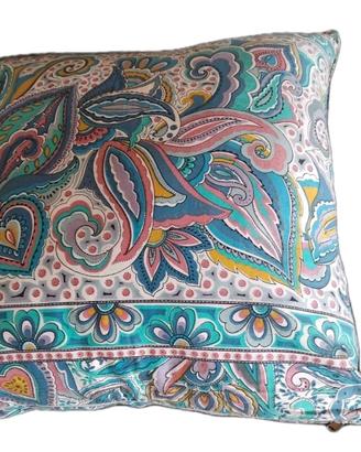 Cuscino Decorativo 40x40 Motivo Paisley Etnico-