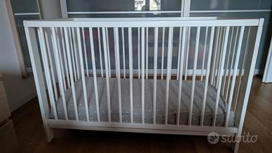 Lettino 60x120 +materasso