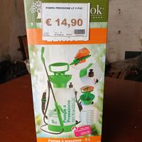 pompa  a pressione 5 litri nuova