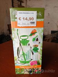 pompa  a pressione 5 litri nuova