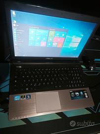 Notebook Asus i7 8Gb RAM SSD128Gb NVidea 2Gb