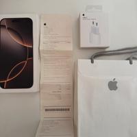 iPhone 16 pro max Desert Titanium Sabbia 256 GB