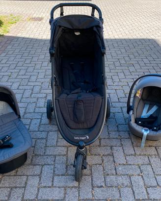 Trio baby jogger + cybex