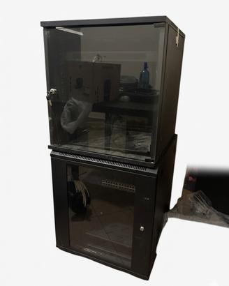 Coppia Armadi Rack a Muro Uprack ITH 19 6U, 60x60