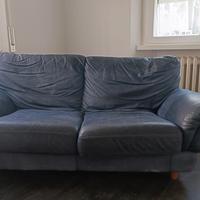 divano in ver pelle Alcantara 