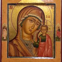 Icona Russa, madonna di Kazan.
