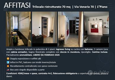Trilocale via Venaria 70