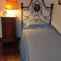 Letto artigianale in ferro battuto