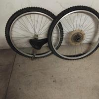 Coppia cerchioni bici