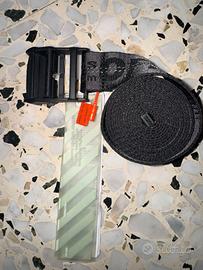 OFF-WHITE Industrial black Belt- original