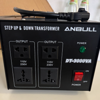 Anbull Convertitore di tensione DT - 3000 VA Trasf