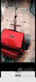 carrello elettrico da pesca 