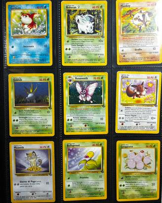 Carte Pokemon Jungle ita