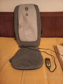 sedile schienale massaggiante