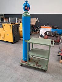 bombola saldatrice più carrello