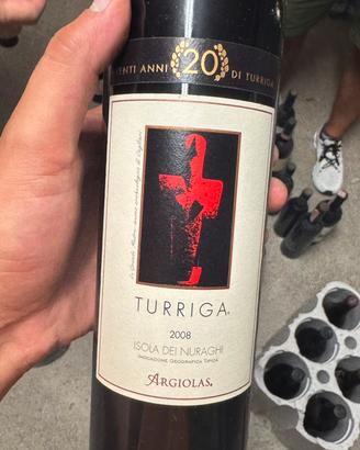 Vino rosso turriga